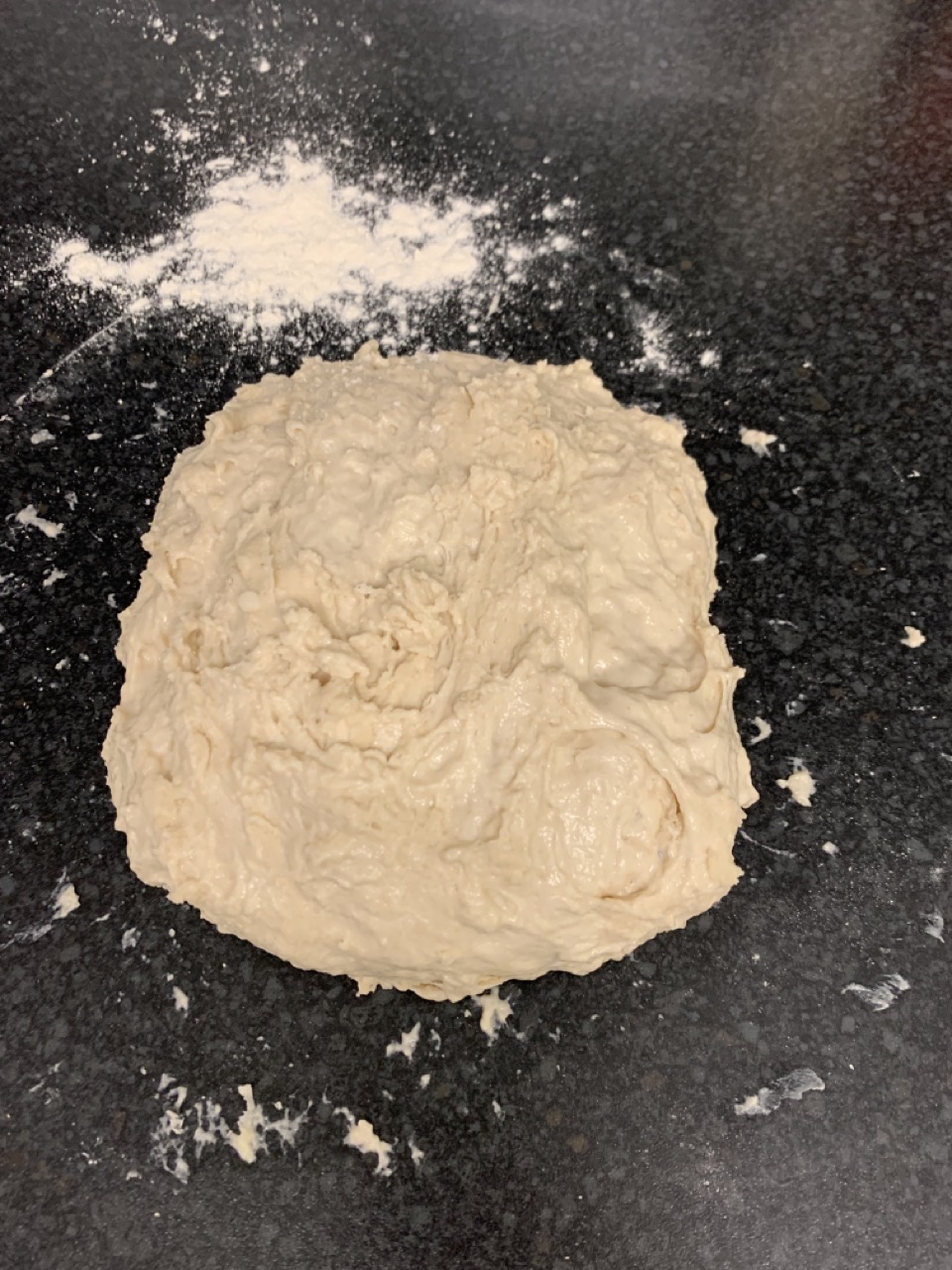 Dough after 20 mins